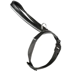 Feel Kissan Valjaat|Ulkoilu*Kissan valjas Leather Purrr nappa musta