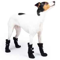 Basic Koiran Vaatteet|Koiran Tossut*Koiran fleecetossut Paws 4kpl