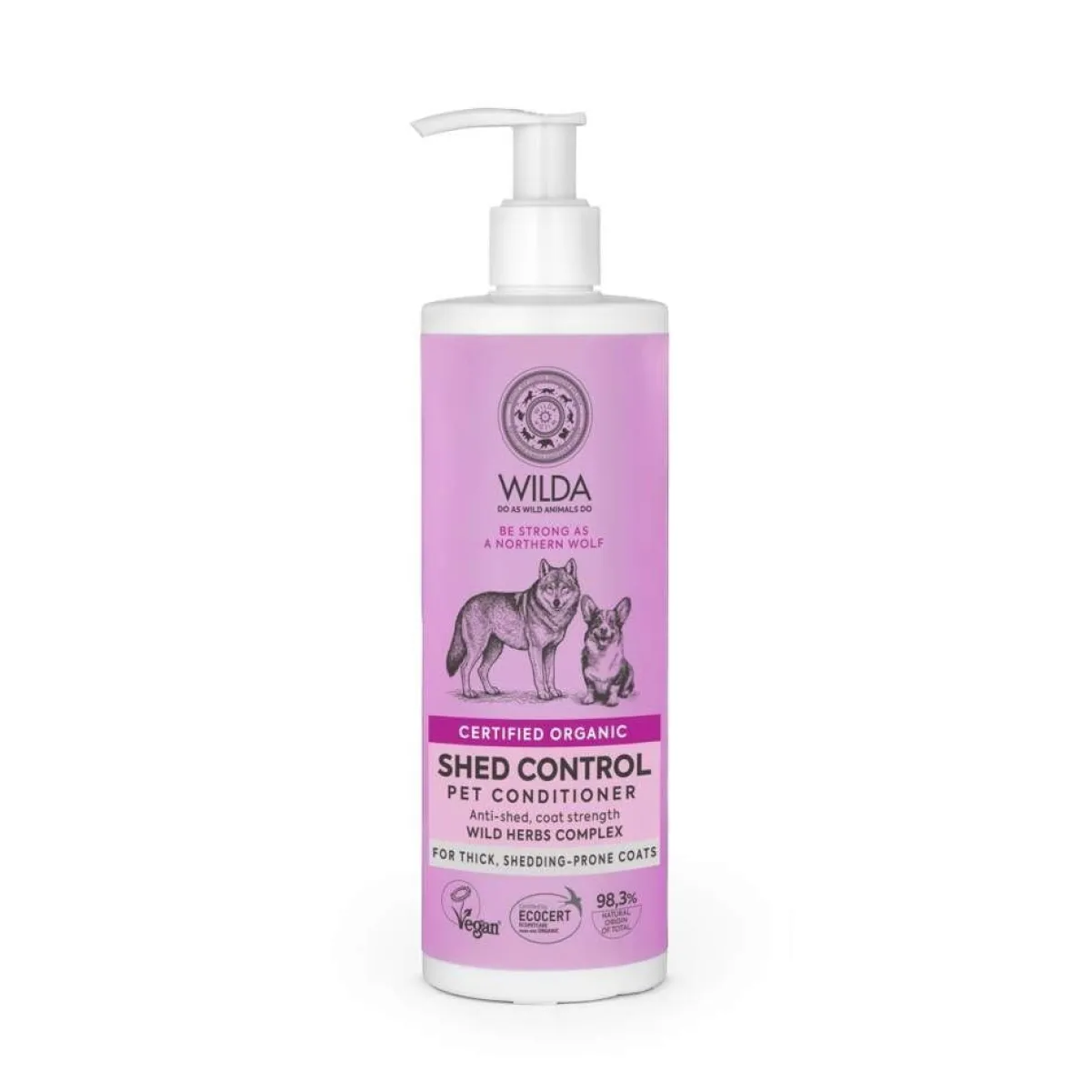 WILDA Kissan Hoitoaineet|Koiran Hoitoaineet*Koiran hoitoaine Siberica Shed control 400ml