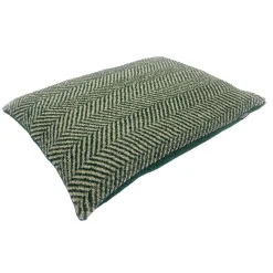 Danish Design Koiran Pedit Ja Alustat|Koiran Patjat*Koiran peti Herringbone vihreä