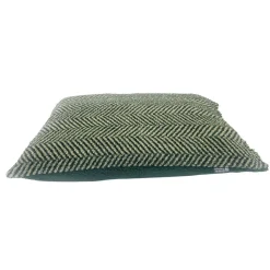 Danish Design Koiran Pedit Ja Alustat|Koiran Patjat*Koiran peti Herringbone vihreä