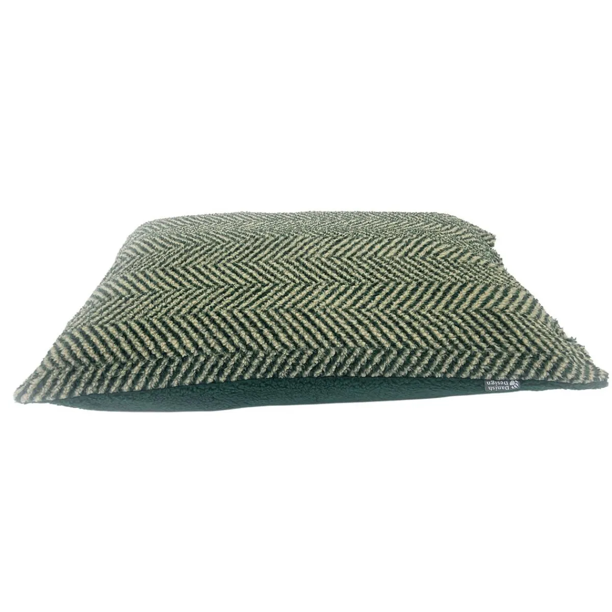 Danish Design Koiran Pedit Ja Alustat|Koiran Patjat*Koiran peti Herringbone vihreä