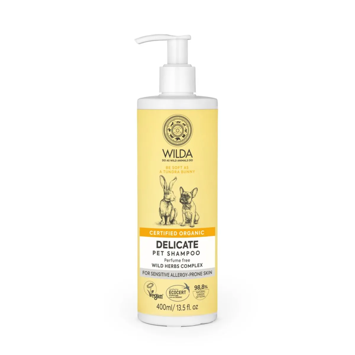 WILDA Koiran Shampoot|Kissan Shampoot*Koiranshampoo Siberica Delicate 400ml
