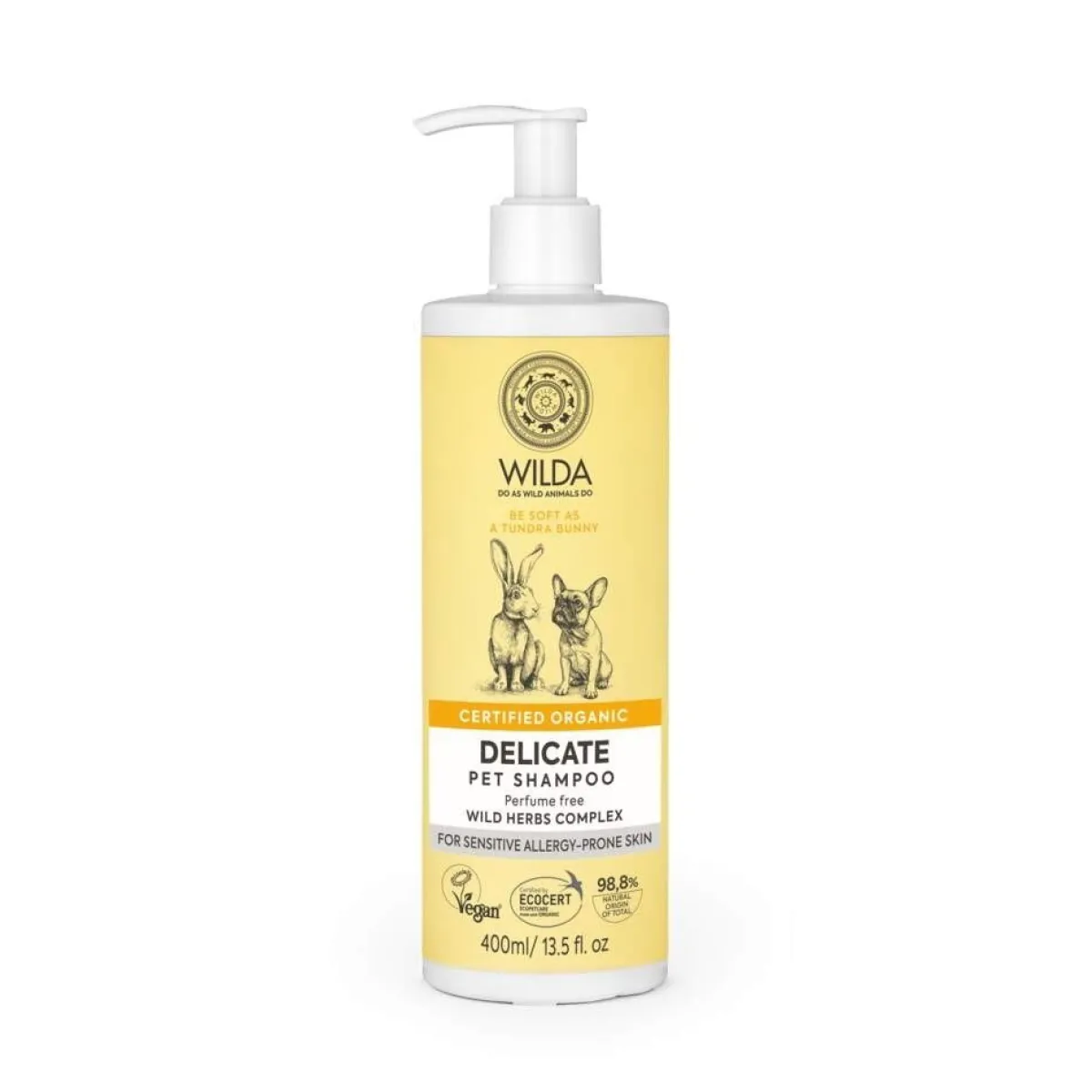 WILDA Koiran Shampoot|Kissan Shampoot*Koiranshampoo Siberica Delicate 400ml