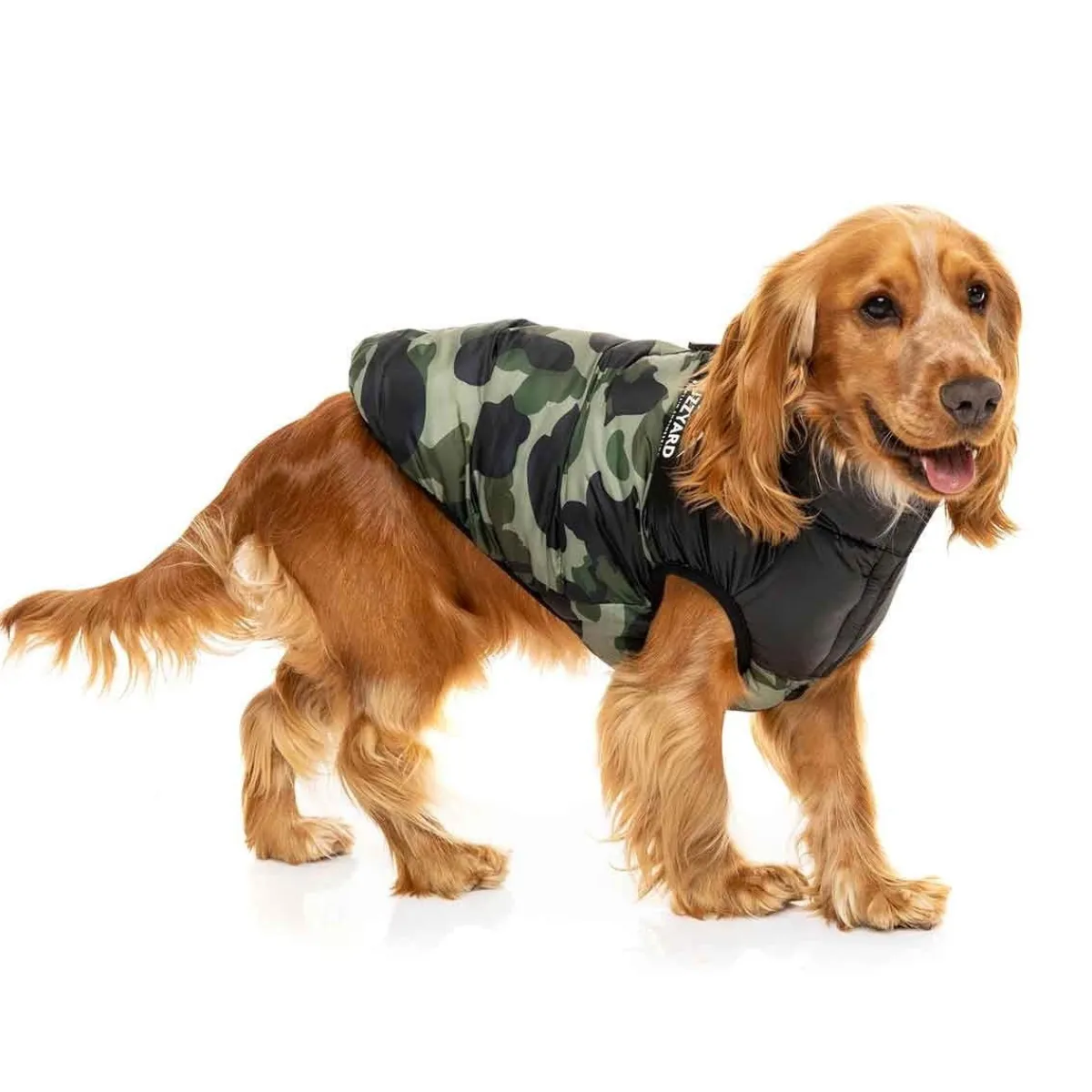 FuzzYard Koiran Vaatteet|Koiran Talvitakit*Koirantakki Harlem Puffer, camo