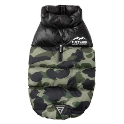 FuzzYard Koiran Vaatteet|Koiran Talvitakit*Koirantakki Harlem Puffer, camo