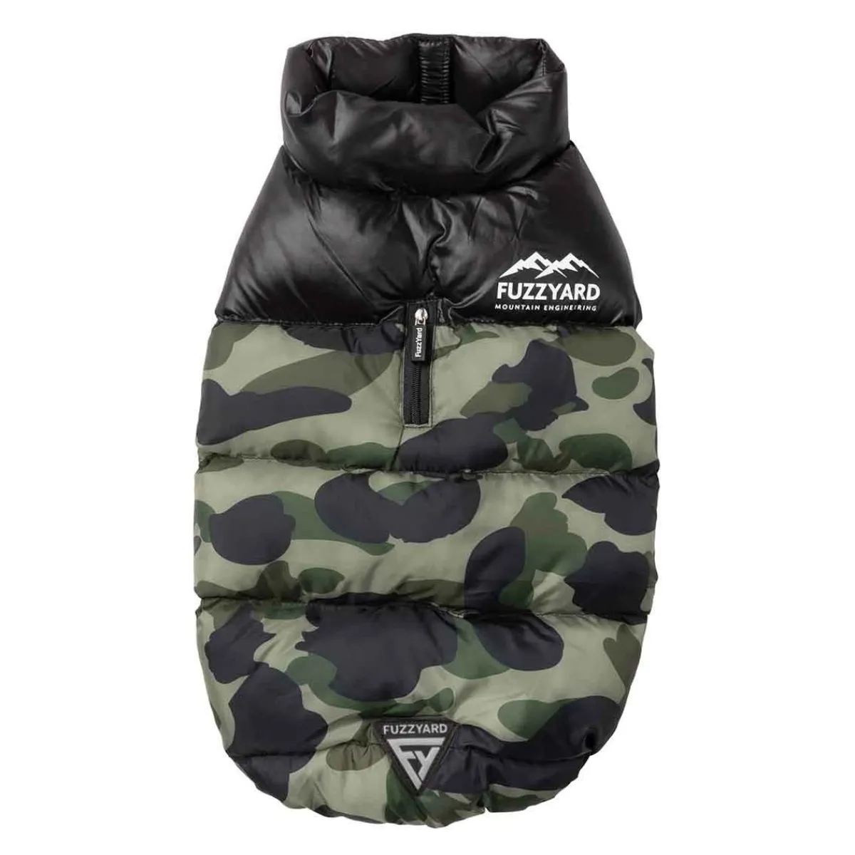 FuzzYard Koiran Vaatteet|Koiran Talvitakit*Koirantakki Harlem Puffer, camo