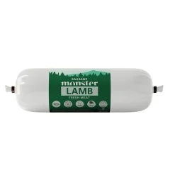 Monster Pet Food Koiran Märkäruoka Ja Makkarat|Pehmeät Koiran Herkut*Koiran treenimakkara Monster, lammas