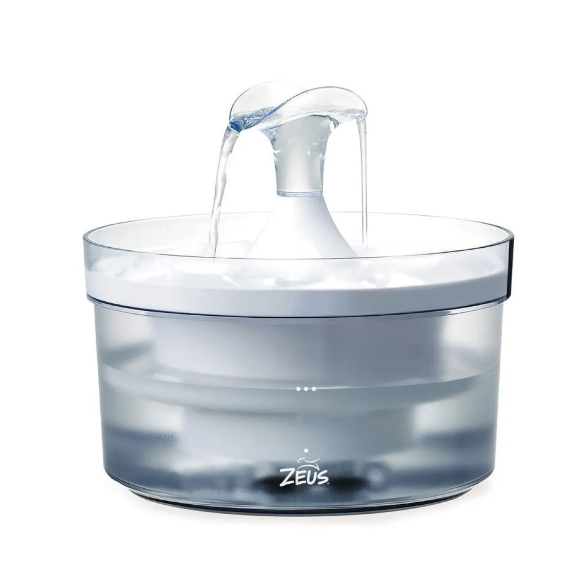 Zeus Koiranpennun Ruokailu|Kissan Juoma-Automaatit*Koiran vesiautomaatti Waterfall läpinäkyvä 1,5 l