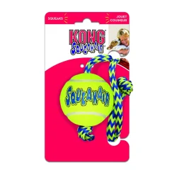 Kong Koiran Vetolelut|Koiran Pallot Ja Heittolelut*Airdog Squaker Ball narulla, 6 cm