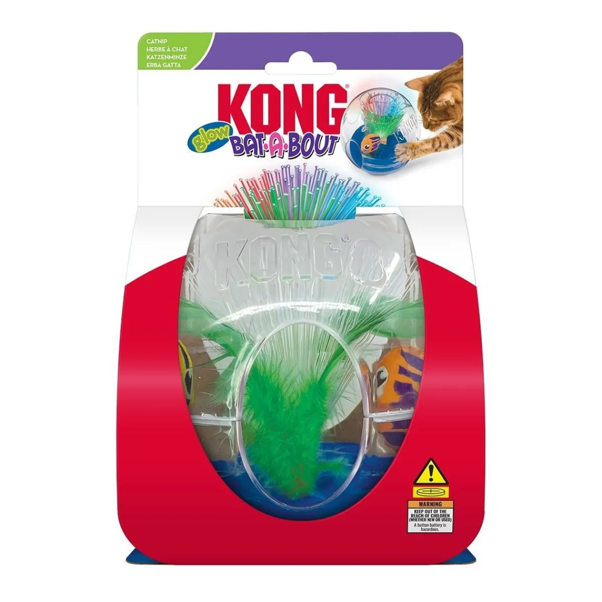 Kong Kissan Pelit Ja Aktivointilelut*Bat-A-Bout Glow Aquarium