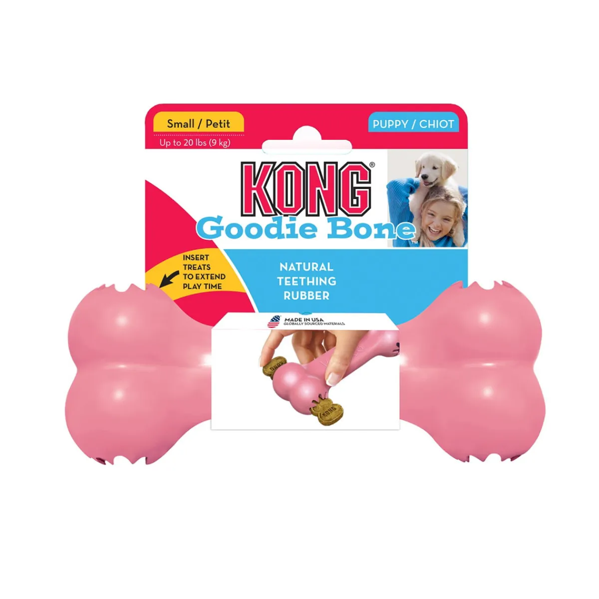 Kong Koiranpennun Lelut|Koiran Pallot Ja Heittolelut*Puppy Goodie Bone, S