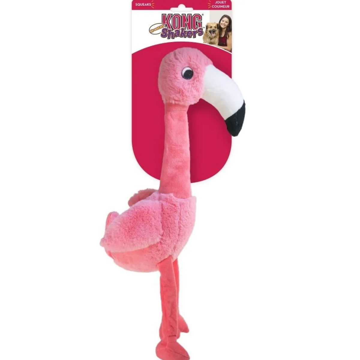 Kong Koiran Pehmolelut*Shakers flamingo