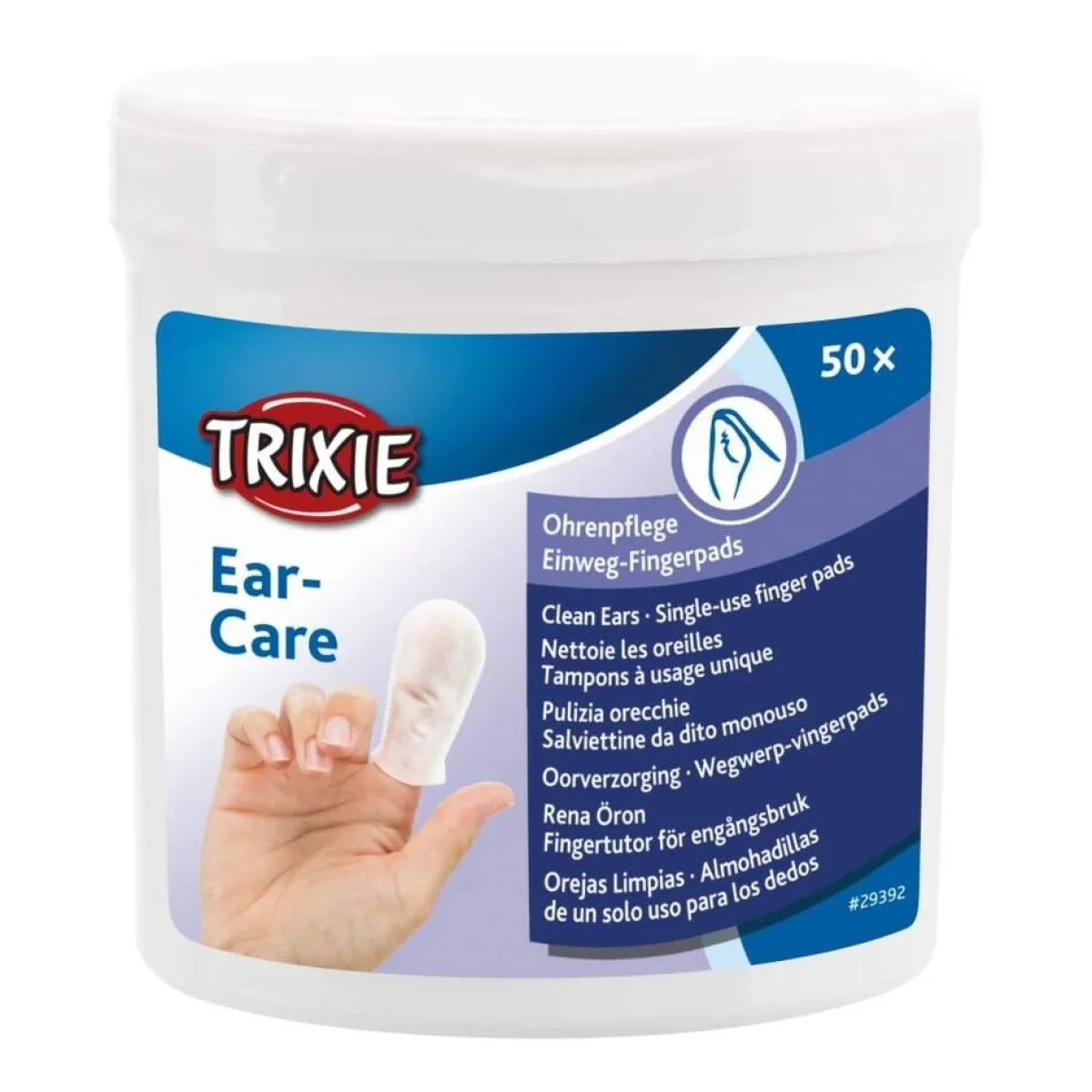 Trixie Koiran Korvat|Hoito Ja Terveys*Korvienpuhdistuslaput 50 kpl