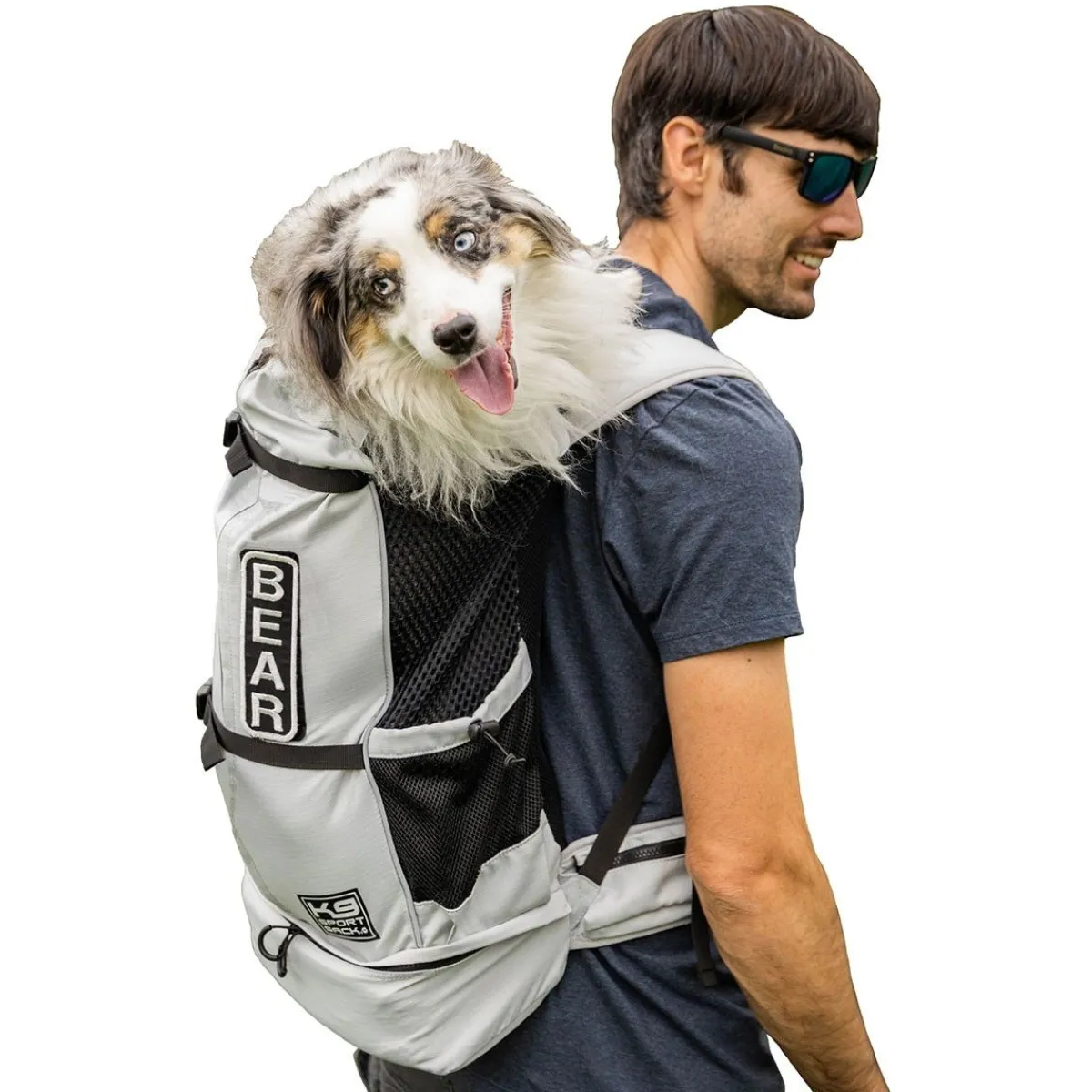 K9 Sport Sack Häkit|Kantolaukut Ja -Reput*Knavigate, Harmaa