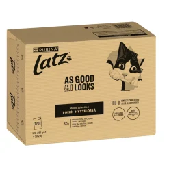 Latz Kissan Märkäruoka|Tarjoukset Kissoille*Mixed Selection 120x85g
