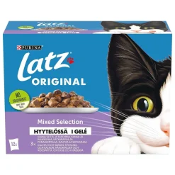Latz Kissan Märkäruoka|Tarjoukset Kissoille*Original Mixed jelly 12x85g