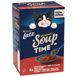 Latz Kissan Märkäruoka|Tarjoukset Kissoille*Soup Farm Selection 6 x 48 g
