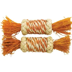 Rosewood Fretin Lelut|Pieneläinten Lelut*Lelu Corn Rattle Rollers 2 kpl