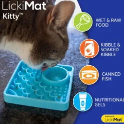 LickiMat Kissan Ruoka- Ja Juomakupit|Uutuudet Kissoille*Kitty