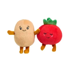 Little&Bigger Koiran Pehmolelut*Breakfast Club pehmopapu & tomaatti 2-pack