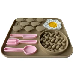Little&Bigger Kissan Ruoka-Automaatit|Koiranpennun Ruokailu*Breakfast Club virikelautanen