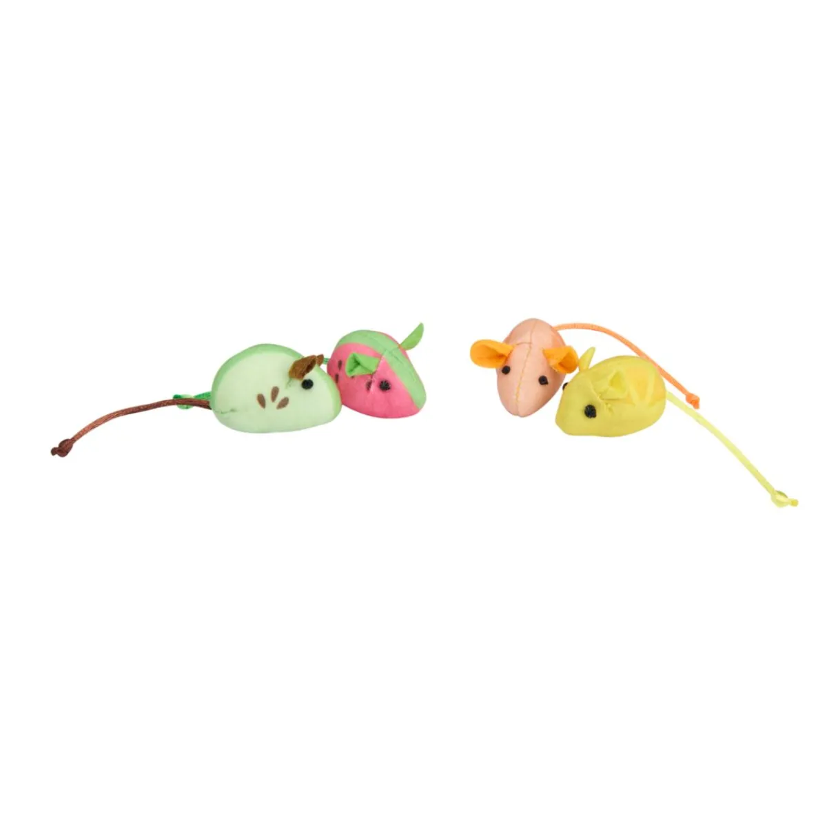Little&Bigger Kissanminttulelut|Kissan Hiirilelut*Little & BiggerJuicyVibes -kissan hiiret 4-pack