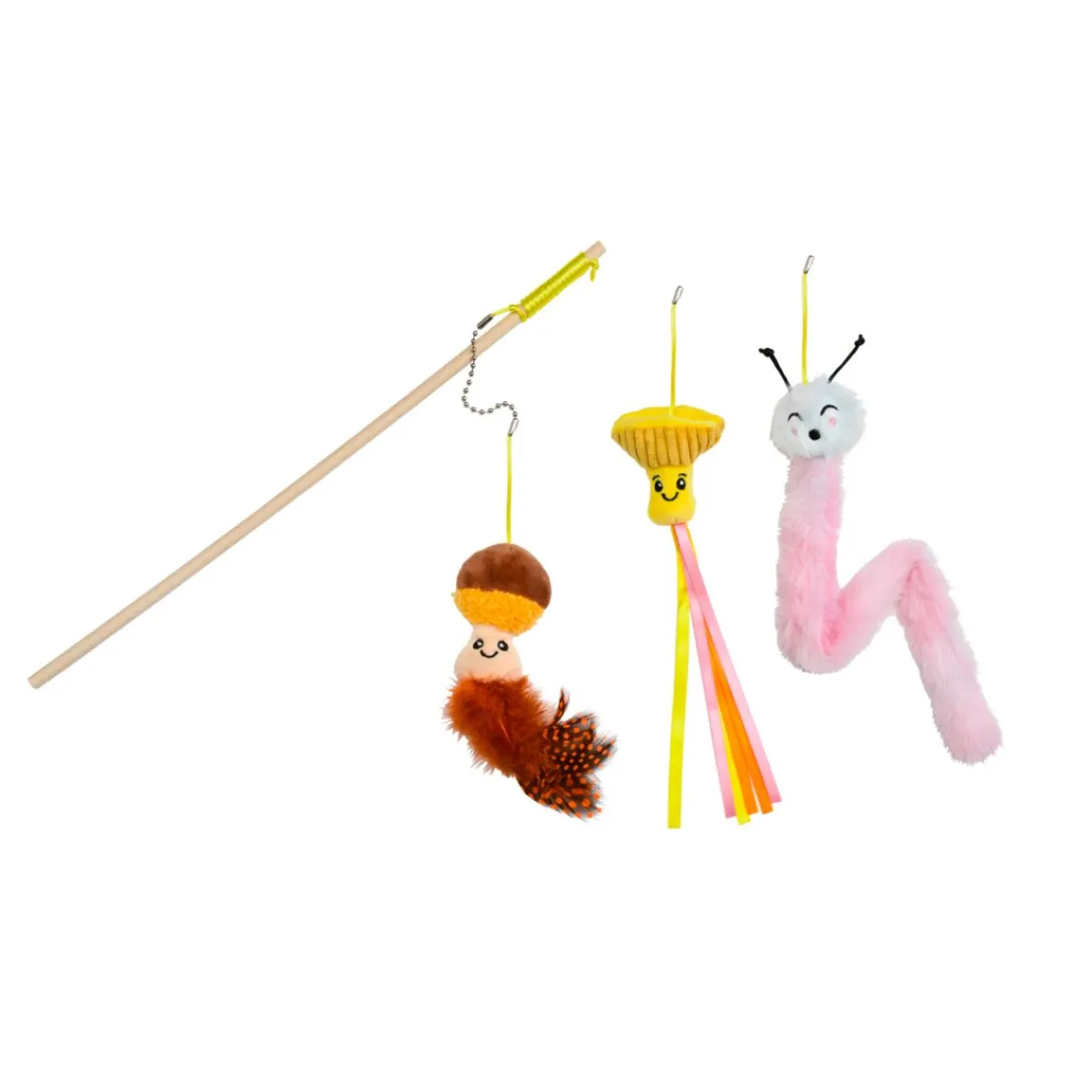 Little&Bigger Kissanhuiskat Ja -Onget|Uutuudet Kissoille*Mushroom Love 3 in 1 -kissan onkilelu
