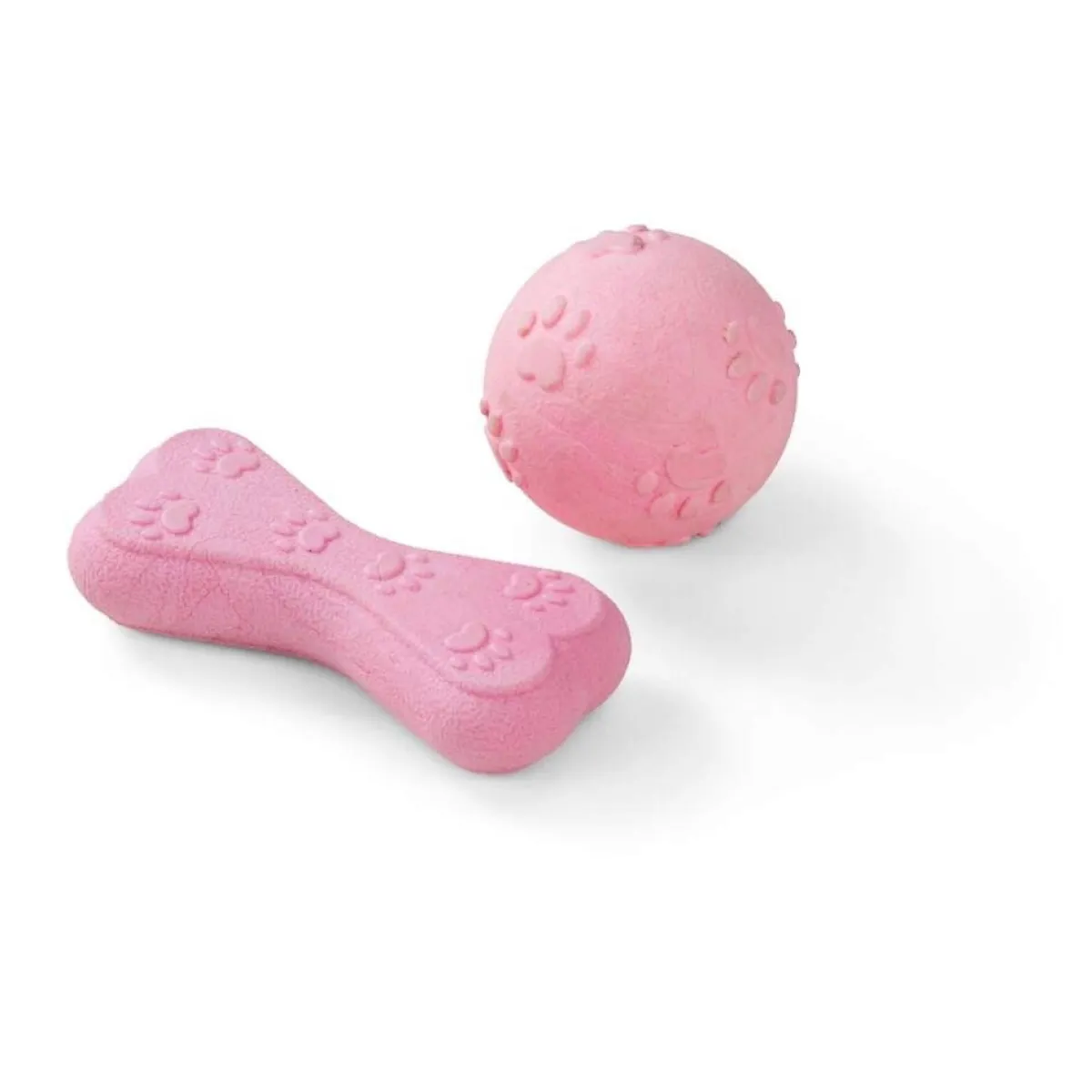 Little&Bigger Koiranpennun Lelut|Koiranpennun Lelut*Puppy Basics luu+pallo 2 kpl