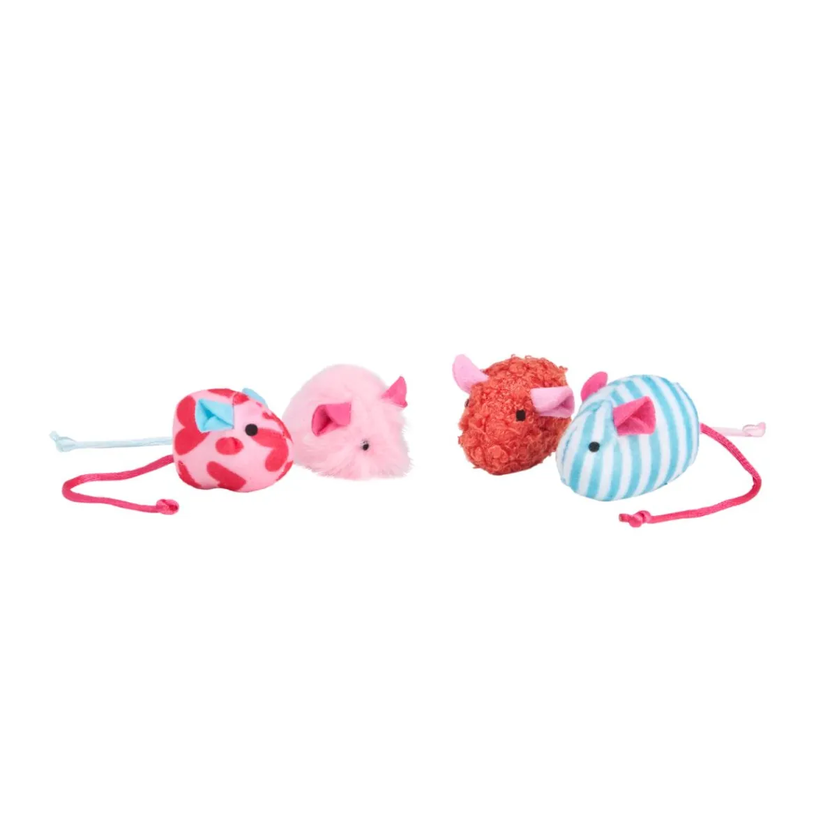 Little&Bigger Kissanminttulelut|Kissan Hiirilelut*XOXO minihiiret 4-pack