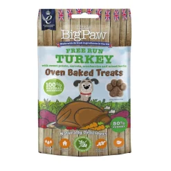 Little BigPaw Pehmeät Koiran Herkut|Pikkuherkut Ja Treeninamit*Free Run Turkey 130 g