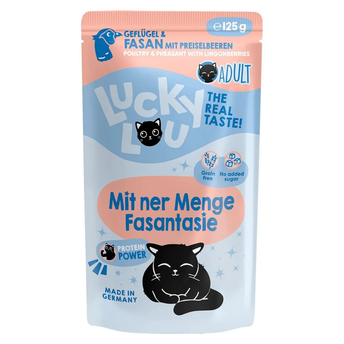 Lucky Lou Kissan Märkäruoka*LS Siipikarja & Fasaani 125 g