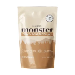 Monster Pet Food Ruokinnan Monipuolistaminen|Koiran Märkäruoka Ja Makkarat*Luuliemi Monster, kalkkuna
