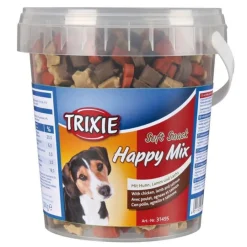 Trixie Pehmeät Koiran Herkut|Pikkuherkut Ja Treeninamit*Makupala Happy Mix, 500 g