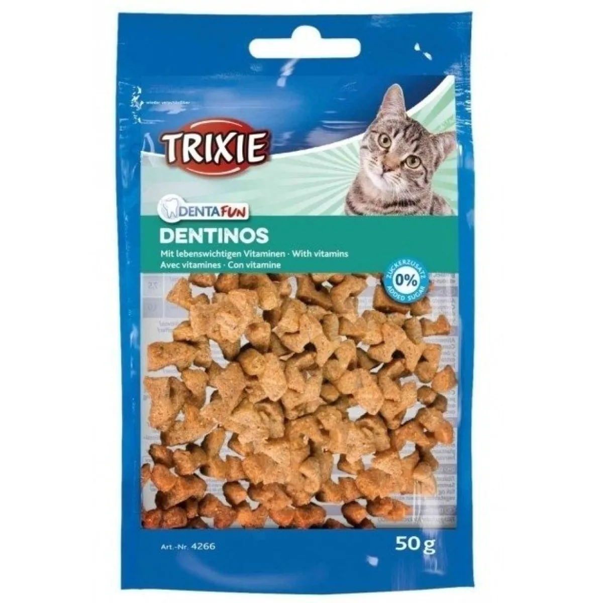 Trixie Funktionaaliset Kissanherkut*Makupalat Dentinos, 50 g
