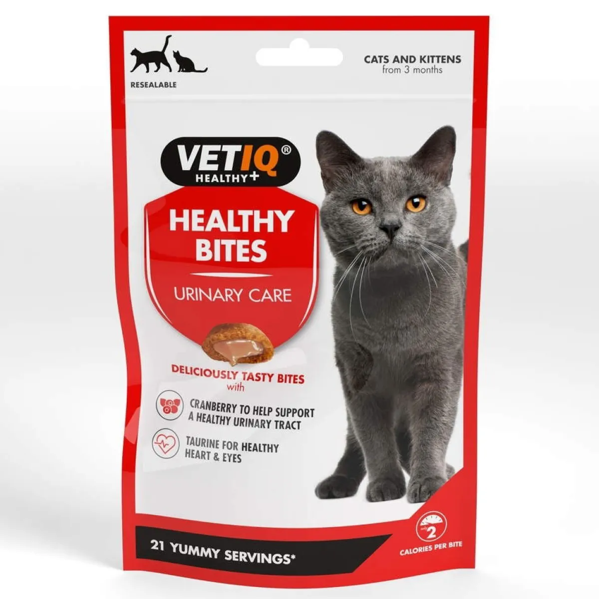 VetIQ Kissanpennun Herkut|Funktionaaliset Kissanherkut*Makupala Healthy Bites Urinary