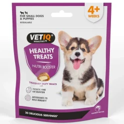 VetIQ Pikkuherkut Ja Treeninamit|Koiranpennun Herkut*Makupala Healthy Treats Nutri-booster pennulle 50 g