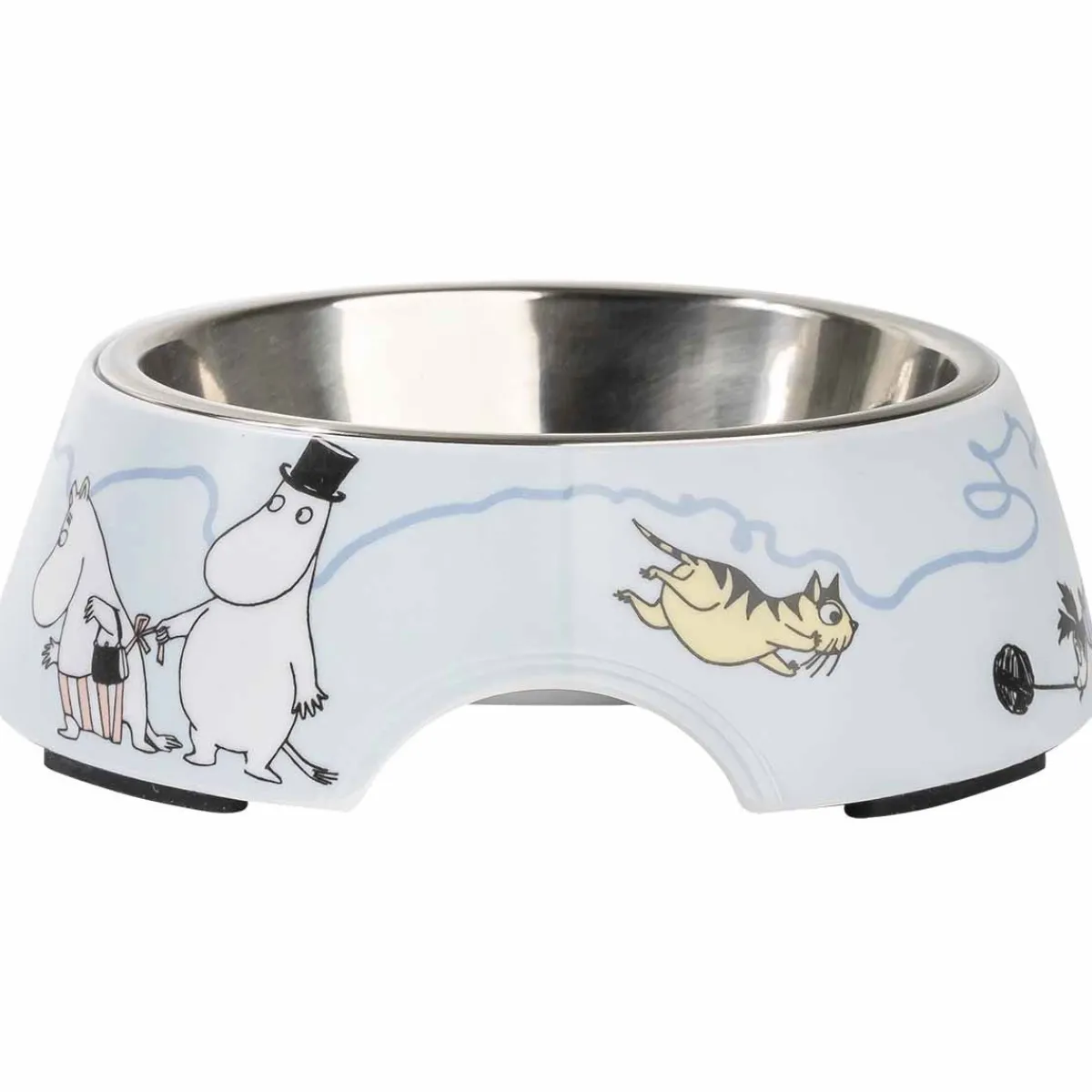 Moomin Koiranpennun Ruokailu|Koiran Ruoka- Ja Juomakupit*Melamiinikuppi for Pets, S 160 ml