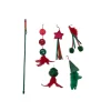Meow&Me Kissanhuiskat Ja -Onget|Kissan Joululelut*Happy Holidays 5 in 1 onki vaihtoleluilla