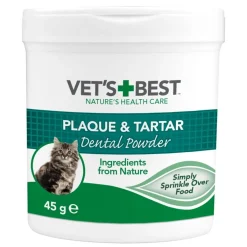 Vet's Best Hampaidenhoitotuotteet|Kissan Hampaat*Merilevä kissalle Vet’s Best Cat Plaque & Tartar Powder 45 g