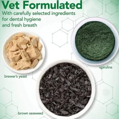 Vet's Best Hampaidenhoitotuotteet|Kissan Hampaat*Merilevä kissalle Vet’s Best Cat Plaque & Tartar Powder 45 g