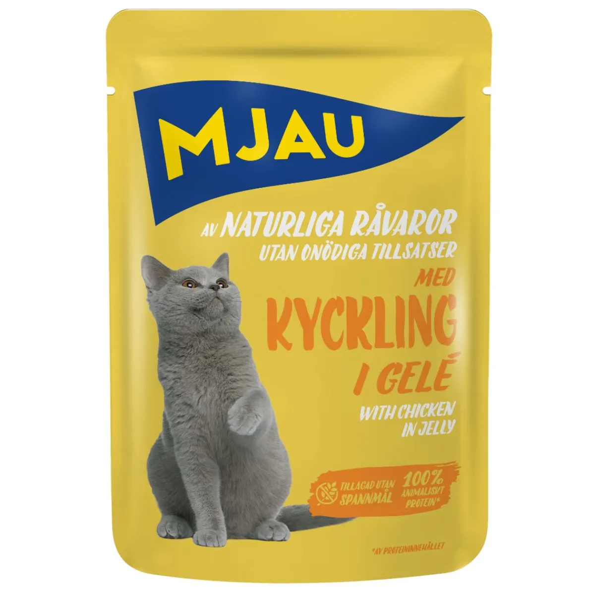Mjau Kissan Märkäruoka*kanaa hyytelössä 85 g