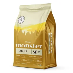 Monster Pet Food Koiran Kuivaruoka*Monster Adult Kana & Kalkkuna