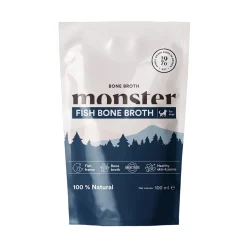 Monster Pet Food Ruokinnan Monipuolistaminen|Koiran Märkäruoka Ja Makkarat*Monster Bone Broth Fish