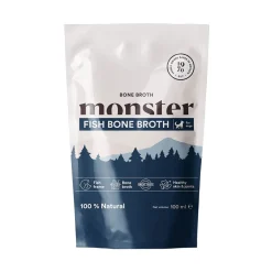Monster Pet Food Ruokinnan Monipuolistaminen|Koiran Märkäruoka Ja Makkarat*Monster Bone Broth Fish