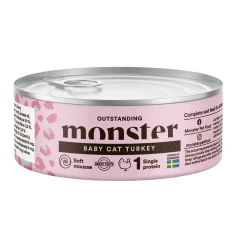 Monster Pet Food Kissan Märkäruoka|Kissanpennun Ruoka*Monster Cat Baby Mousse Can 100g