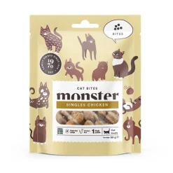 Monster Pet Food Funktionaaliset Kissanherkut*Monster Cat Bites kana 50g