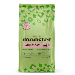 Monster Pet Food Viljaton Kissanruoka|Kissan Kuivaruoka*Monster Cat Grain Free Kalkkuna & Kana