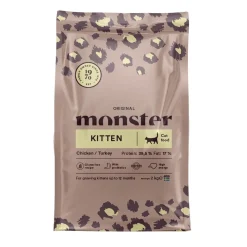 Monster Pet Food Kissanpennun Ruoka|Kissan Kuivaruoka*Monster Cat Kitten Kana & Kalkkuna