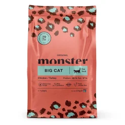 Monster Pet Food Kissan Kuivaruoka*Monster Cat Original Big Cat Chicken/Turkey